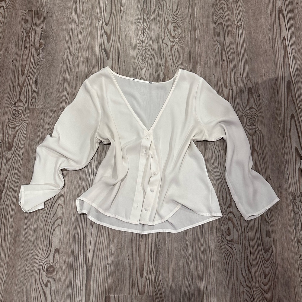 SHEER WHITE CAMISOLE